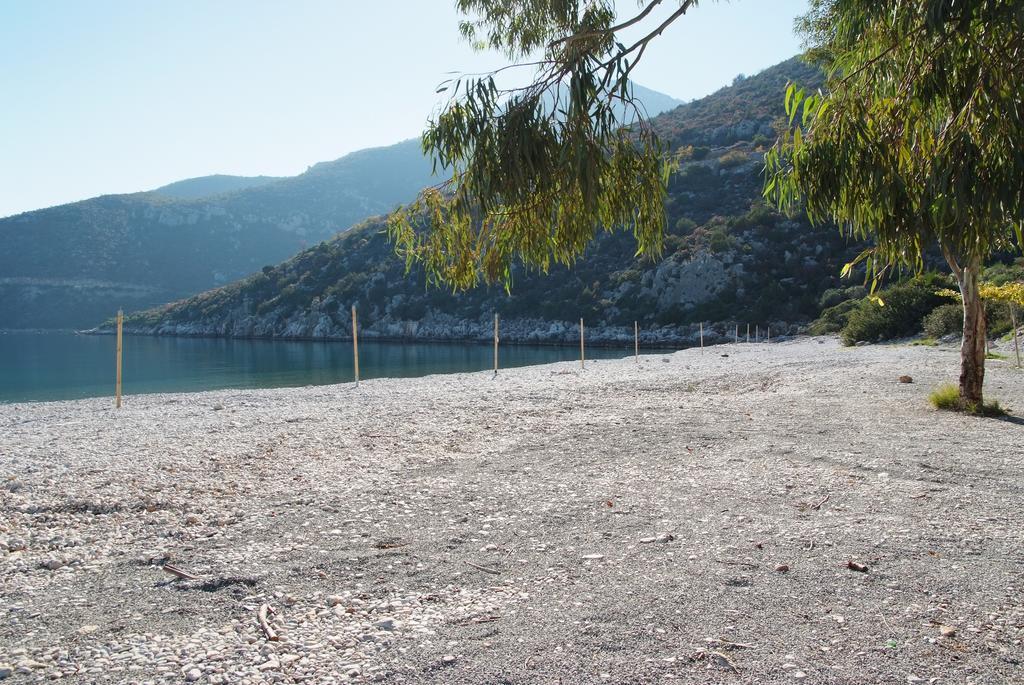 Secret Arcadia Bay - Maisonette Breathtaking Sea & Mountain View-Just On The Beach Agios Andreas  Exterior foto
